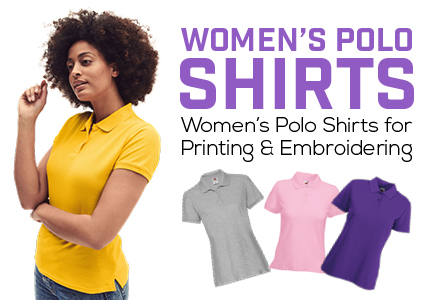 Personalised Women's Polo Shirt