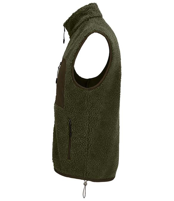 SOL&#39;S Unisex Fury Sherpa Bodywarmer