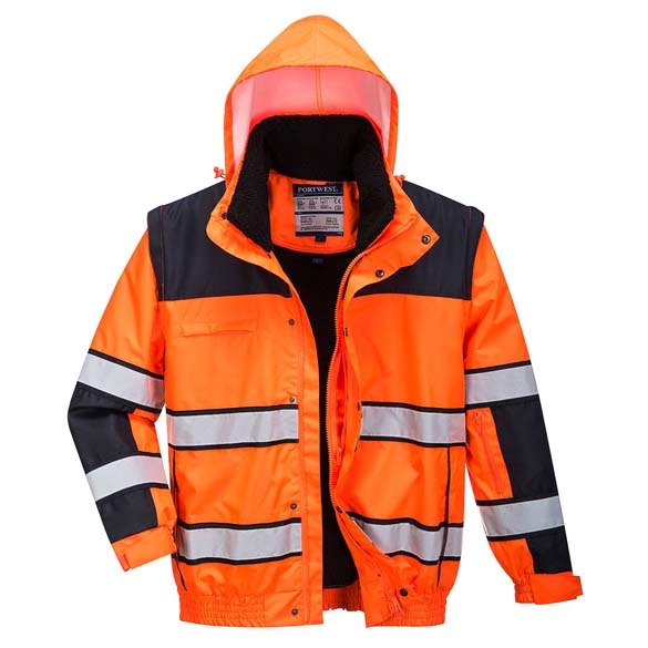 Hi-Vis Classic Bomber Jacket