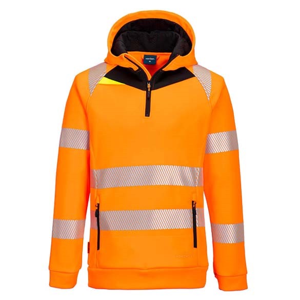 DX4 Hi-Vis 1/4 Zip Hoodie