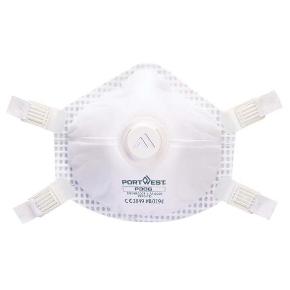 FFP3 Ultimate Valved Reusable Respirator (Pk5)