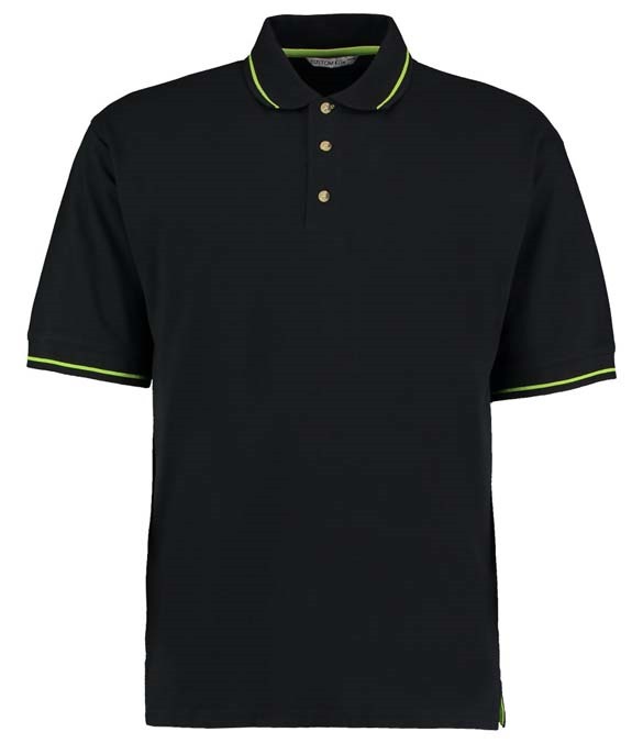 Kustom Kit St Mellion Tipped Cotton Piqu&#233; Polo Shirt