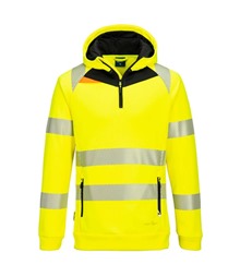 DX4 Hi-Vis 1/4 Zip Hoodie