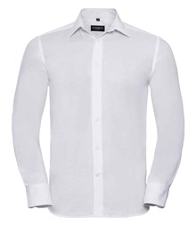 Russell Athletic Collection Long Sleeve Tailored Oxford Shirt