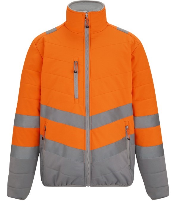 Regatta High Visibility Two Tone Thermal Baffle Jacket
