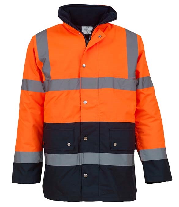 Yoko Hi-Vis Two Tone Motorway Jacket